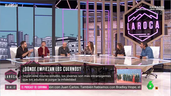 Juan del Val, durante un acalorado debate sobre la infidelidad: "Nos han contado verdades absolutas que no lo son" Juan del Val, durante un acalorado debate sobre la infidelidad: "Nos han contado verdades absolutas que no lo son"