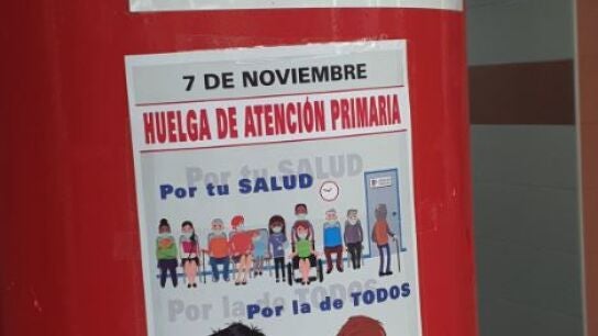 Huelga de los m&eacute;dicos de Atenci&oacute;n Primaria en Cantabria