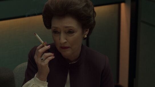 Lesley Manville es la princesa Margarita en la temporada 5 de 'The Crown'.