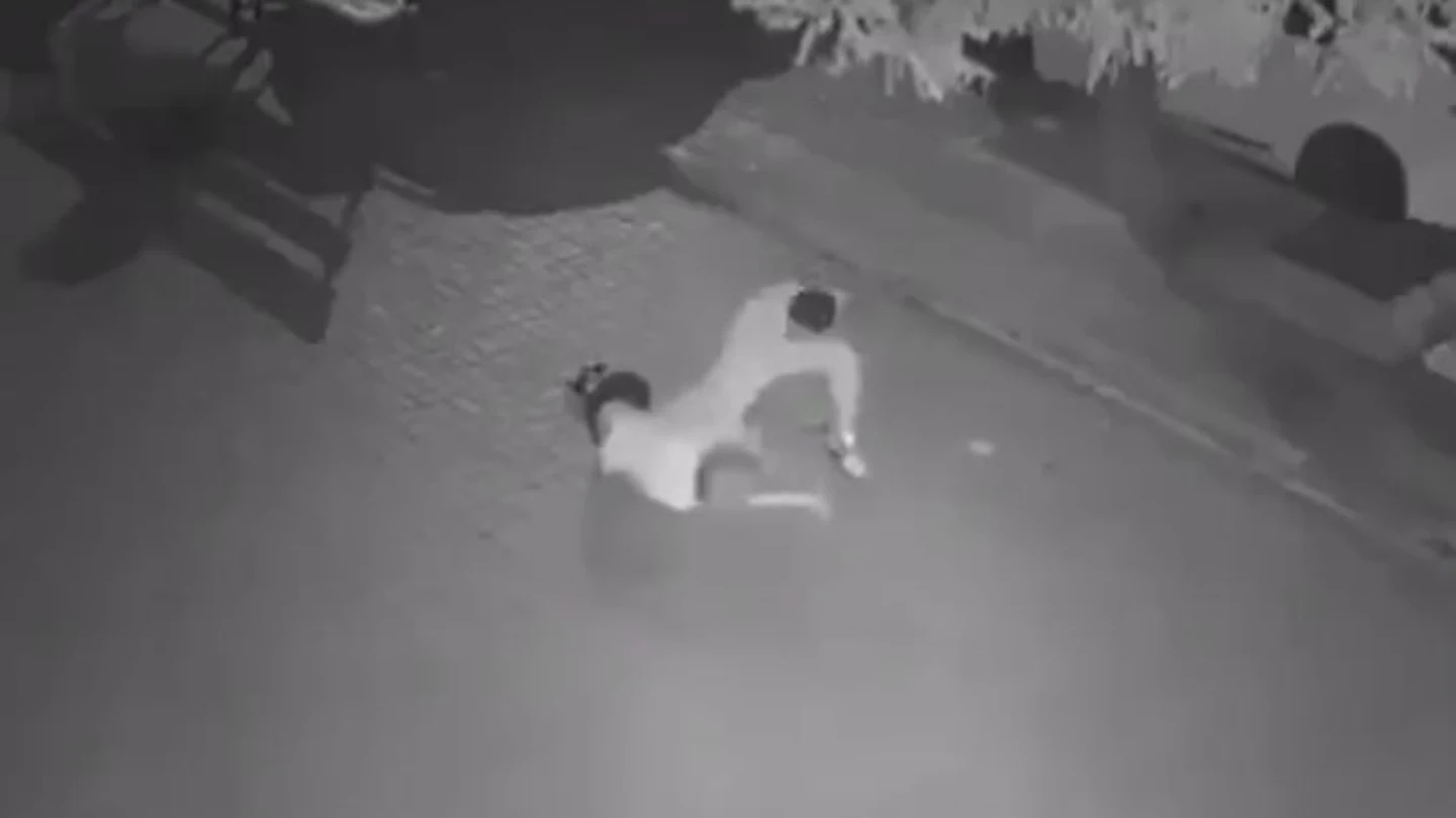 Imagen del vídeo de una agresión en China difundido como 'fake news' en España Imagen del vídeo de una agresión en China difundido como 'fake news' en España