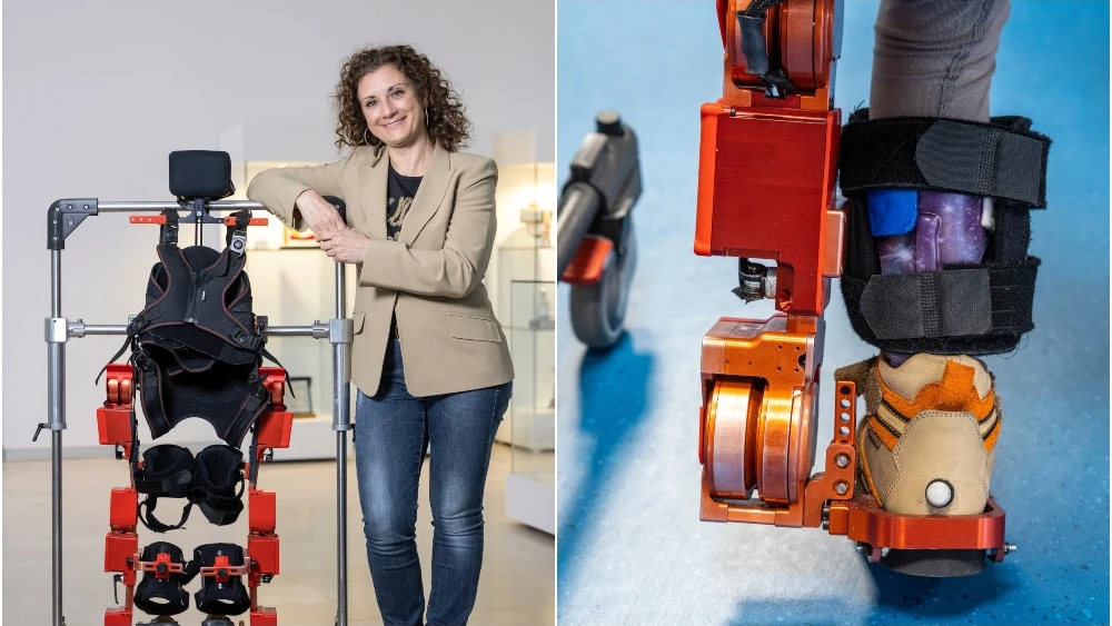 Elena García Armada, inventora de un exoesqueleto pediátrico