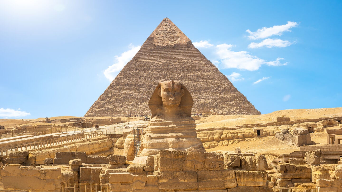 Pir&aacute;mide de Giza en Egipto