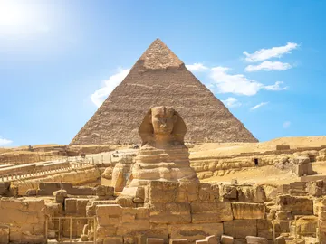 Pirámide de Giza en Egipto Pirámide de Giza en Egipto