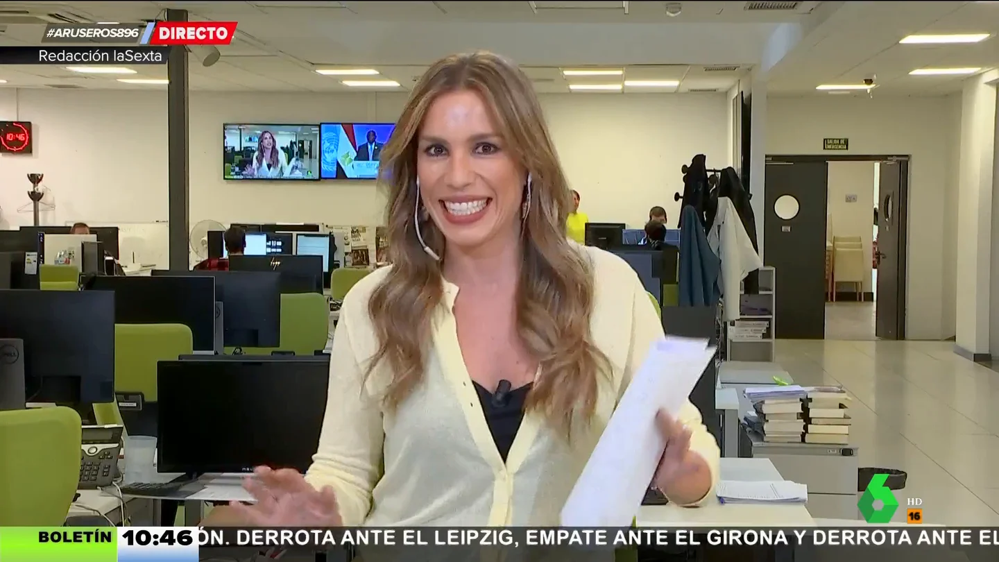 Paula del Fraile sorprende con una imitación de Shakira dedicada a Macarena Olona y Santiago Abascal Paula del Fraile sorprende con una imitación de Shakira dedicada a Macarena Olona y Santiago Abascal