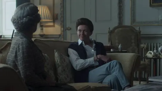 Claudia Harrison da vida a la princesa Ana que protagoniza uno de los divorcios de la quinta temporada de 'The Crown'. Claudia Harrison da vida a la princesa Ana que protagoniza uno de los divorcios de la quinta temporada de 'The Crown'.