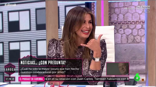 El "sabio consejo" que recibió Nuria Roca antes de sorprender a Juan del Val en un hotel El "sabio consejo" que recibió Nuria Roca antes de sorprender a Juan del Val en un hotel