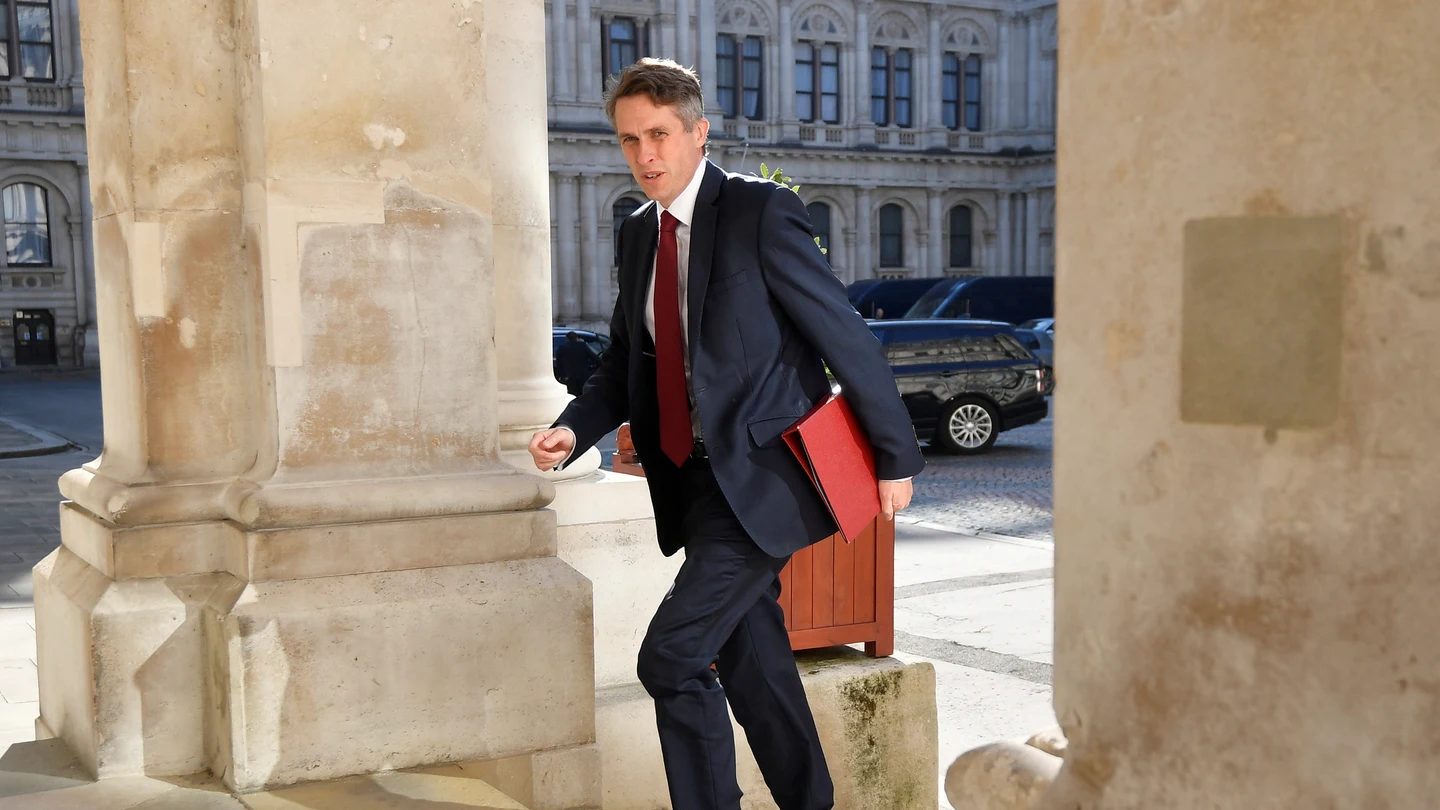 Gavin Williamson, en una imagen de archivo Gavin Williamson, en una imagen de archivo