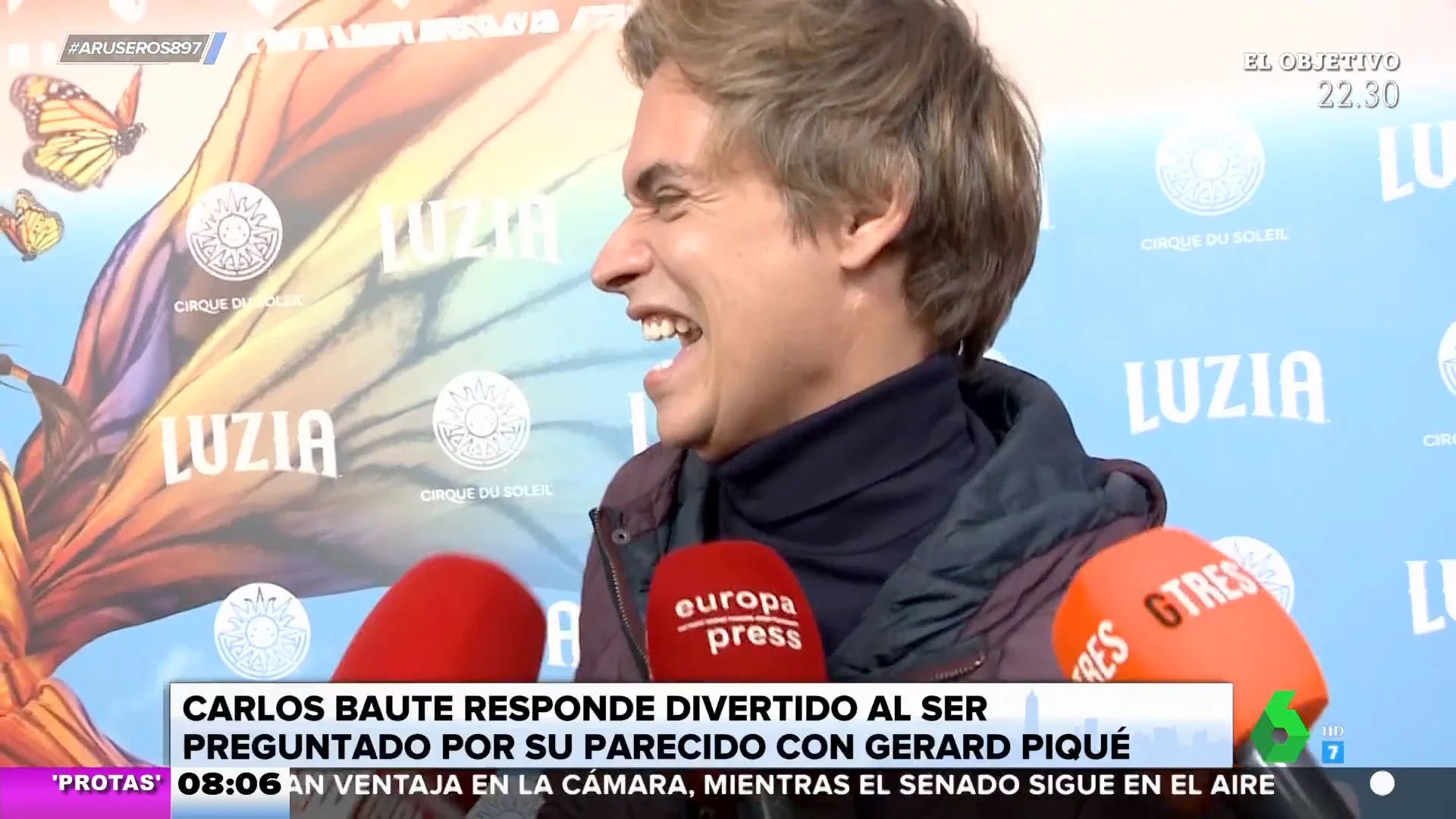 La divertida respuesta de Carlos Baute cuando le dicen que se parece a Gerard Piqué