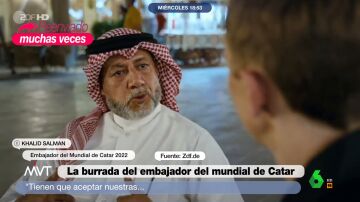 El embajador del Mundial de Catar asegura que la homosexualidad es un trastorno mental