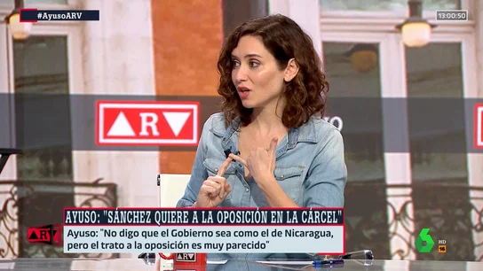 Isabel Díaz Ayuso en Al Rojo Vivo Isabel Díaz Ayuso en Al Rojo Vivo