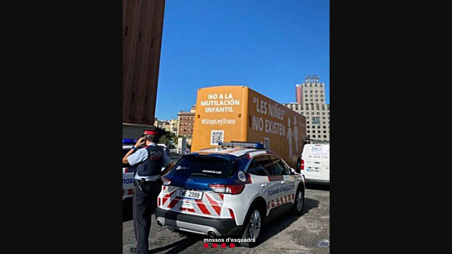 El autobús tránsfobo de Hazte Oír El autobús tránsfobo de Hazte Oír