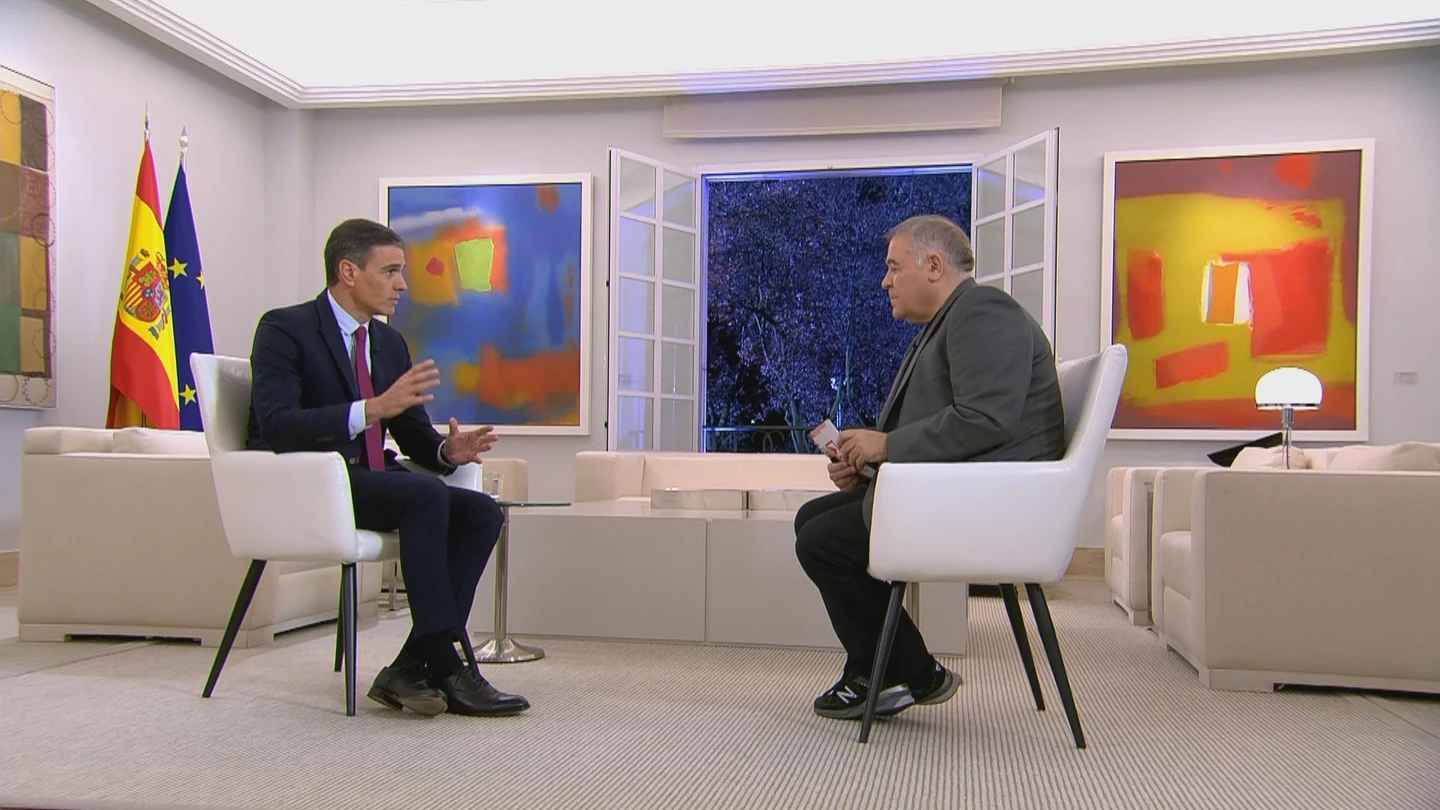 Pedro Sánchez en su entrevista en Al Rojo Vivo Pedro Sánchez en su entrevista en Al Rojo Vivo
