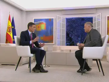 Pedro Sánchez en su entrevista en Al Rojo Vivo