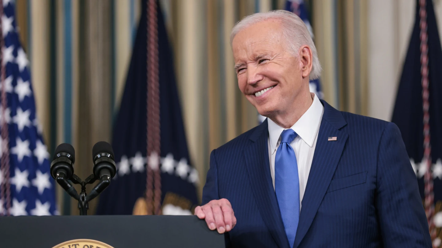 Joe Biden, presidente de Estados Unidos, durante una rueda de prensa para analizar los resultados de las 'midterm elections' Joe Biden, presidente de Estados Unidos, durante una rueda de prensa para analizar los resultados de las 'midterm elections'