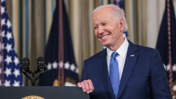 Joe Biden, presidente de Estados Unidos, durante una rueda de prensa para analizar los resultados de las 'midterm elections'