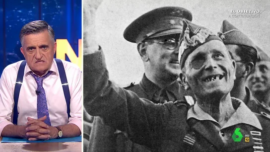 Wyoming recuerda a Almeida quién fue Millán-Astray: "Si siguiera vivo, 'retwittearía' a Hitler y Franco" Wyoming recuerda a Almeida quién fue Millán-Astray: "Si siguiera vivo, 'retwittearía' a Hitler y Franco"
