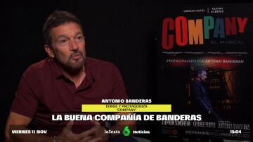 Antonio Banderas se sincera su visión sobre el tiempo con el reestreno de 'Company'