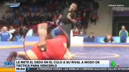 La técnica más 'sucia' de un luchador para desconcertar su oponente La técnica más 'sucia' de un luchador para desconcertar su oponente