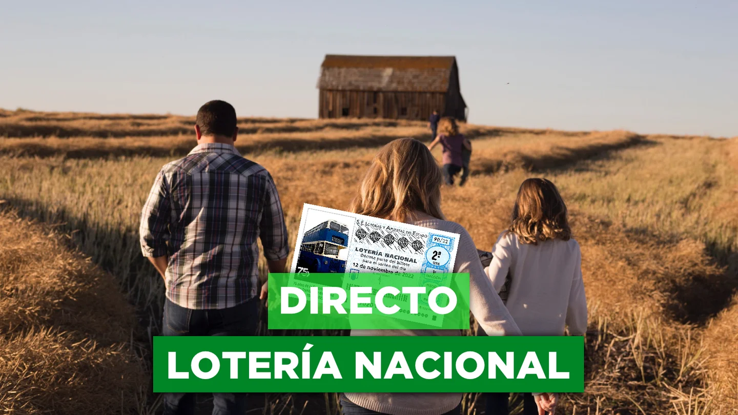 Lotería Nacional hoy, en directo | Comprueba el resultado de este sábado 12 de noviembre Lotería Nacional hoy, en directo | Comprueba el resultado de este sábado 12 de noviembre