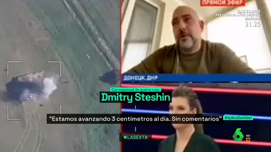Las críticas por la derrota en Jersón llegan a las televisiones rusas: "Estamos avanzando tres centímetros al día. Sin comentarios" Las críticas por la derrota en Jersón llegan a las televisiones rusas: "Estamos avanzando tres centímetros al día. Sin comentarios"