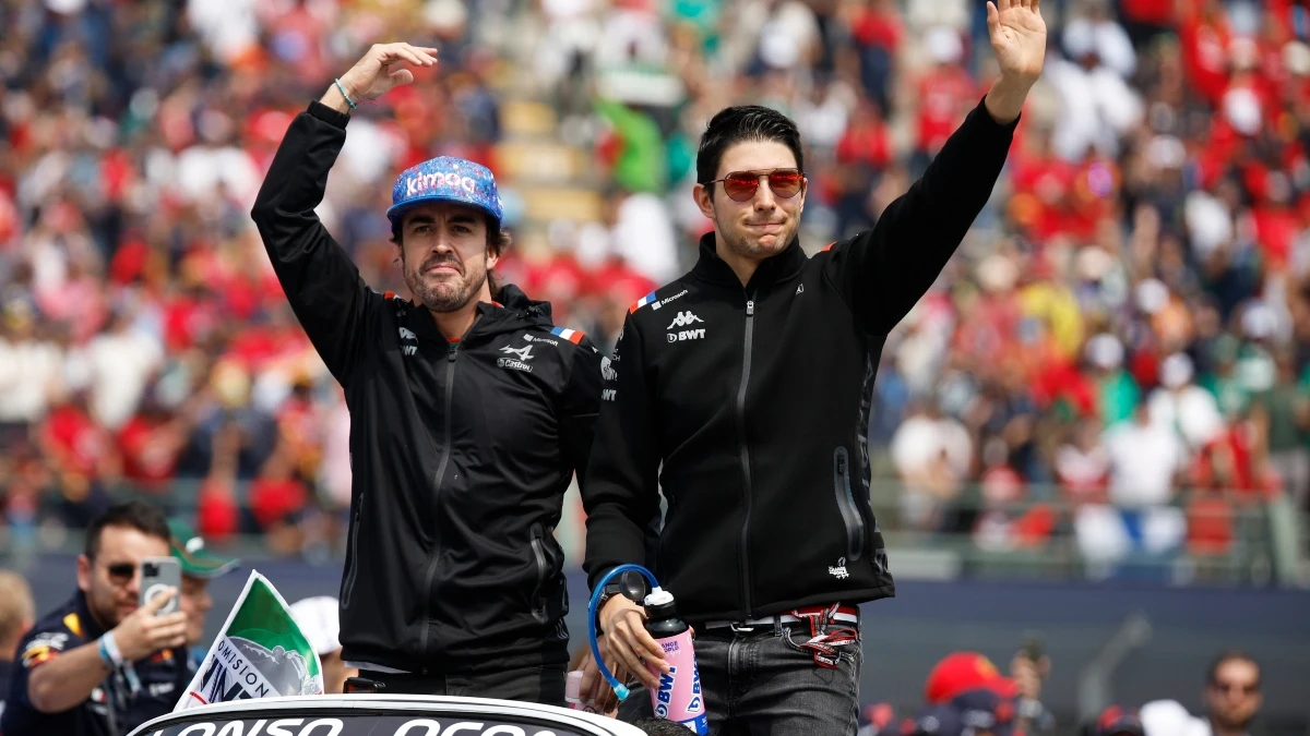 Fernando Alonso y Esteban Ocon