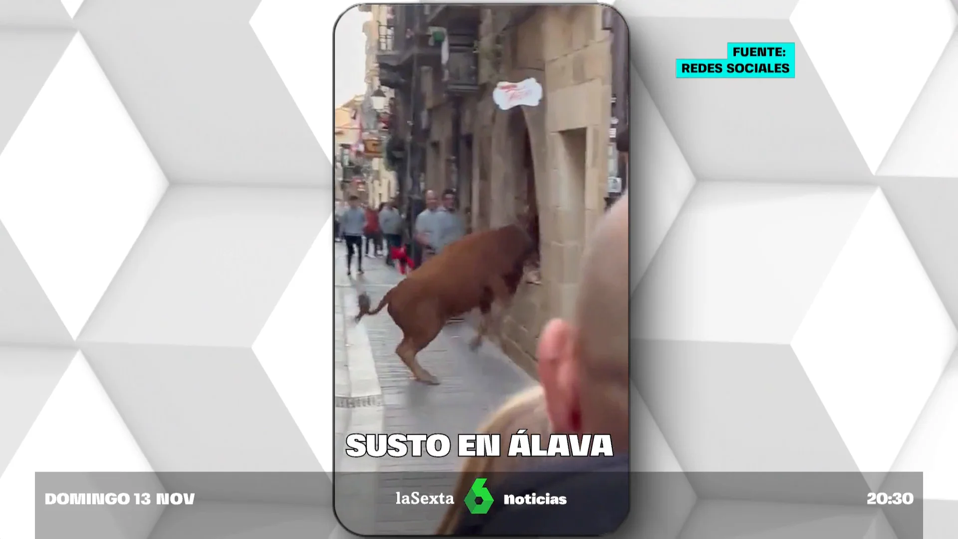 Susto en Álava