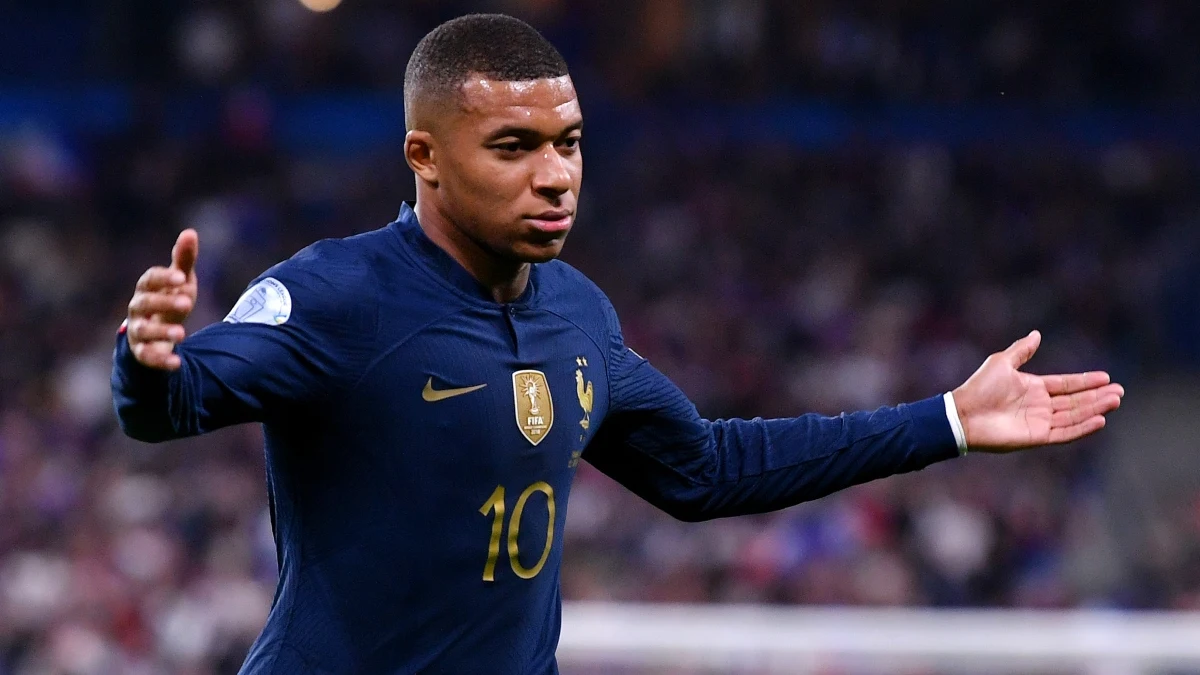 Mbappé, con Francia