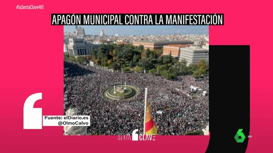 'Apagón' contra la manifestación por la sanidad pública: así impidió el Ayuntamiento de Madrid una imagen aérea de la multitud 'Apagón' contra la manifestación por la sanidad pública: así impidió el Ayuntamiento de Madrid una imagen aérea de la multitud