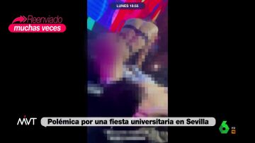 Concursos de masturbaciones, striptease, movimientos sexuales... así fue la fiesta sexual más viral de una discoteca de Sevilla