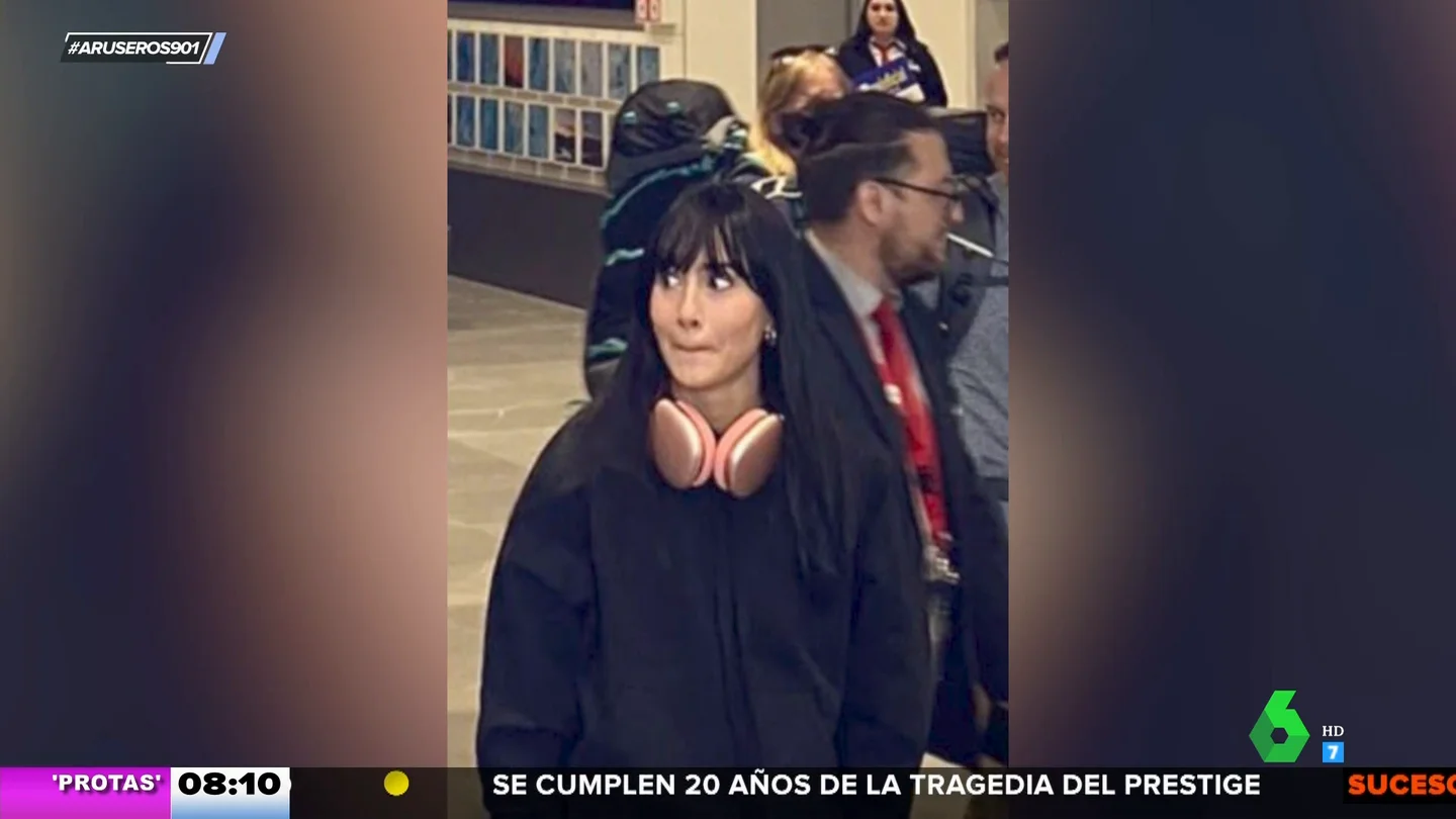 La sorprendente bienvenida a Aitana en su llegada a Chile La sorprendente bienvenida a Aitana en su llegada a Chile