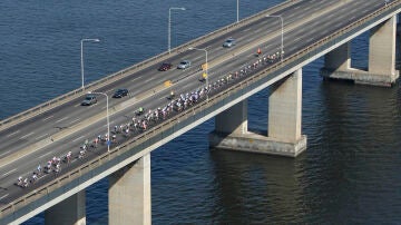 Imagen de archivo del puente que conecta Río de Janeiro con Niterói