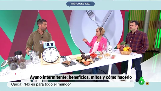 El nutricionista Pablo Ojeda desmitifica el ayuno intermitente: ¿es perjudicial? ¿realmente adelgaza? El nutricionista Pablo Ojeda desmitifica el ayuno intermitente: ¿es perjudicial? ¿realmente adelgaza?