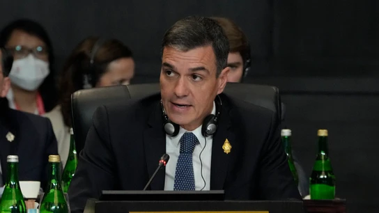 El presidente del gobierno, Pedro Sánchez en la cumbre del G20 en Bali El presidente del gobierno, Pedro Sánchez en la cumbre del G20 en Bali