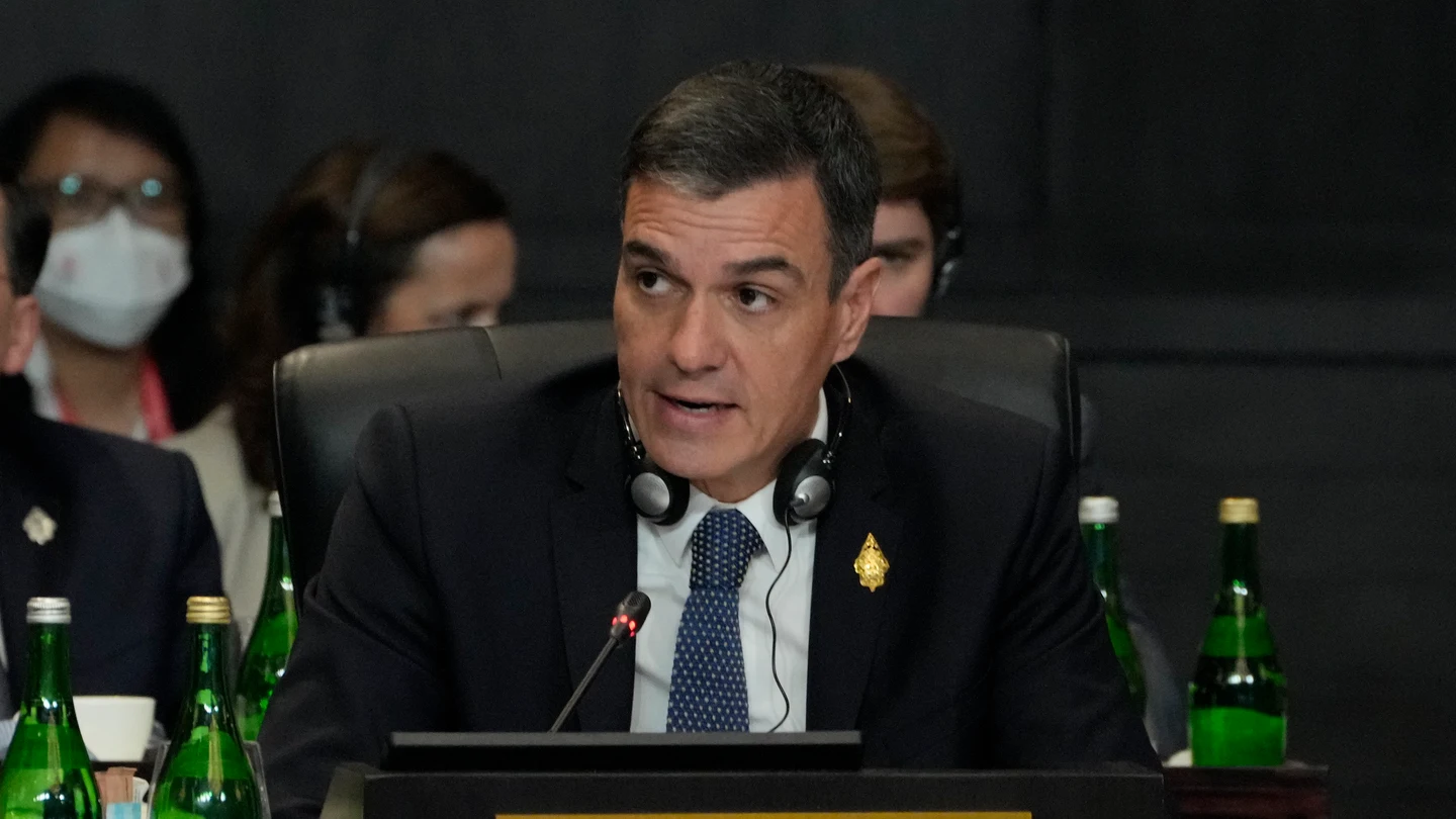 El presidente del gobierno, Pedro Sánchez en la cumbre del G20 en Bali El presidente del gobierno, Pedro Sánchez en la cumbre del G20 en Bali