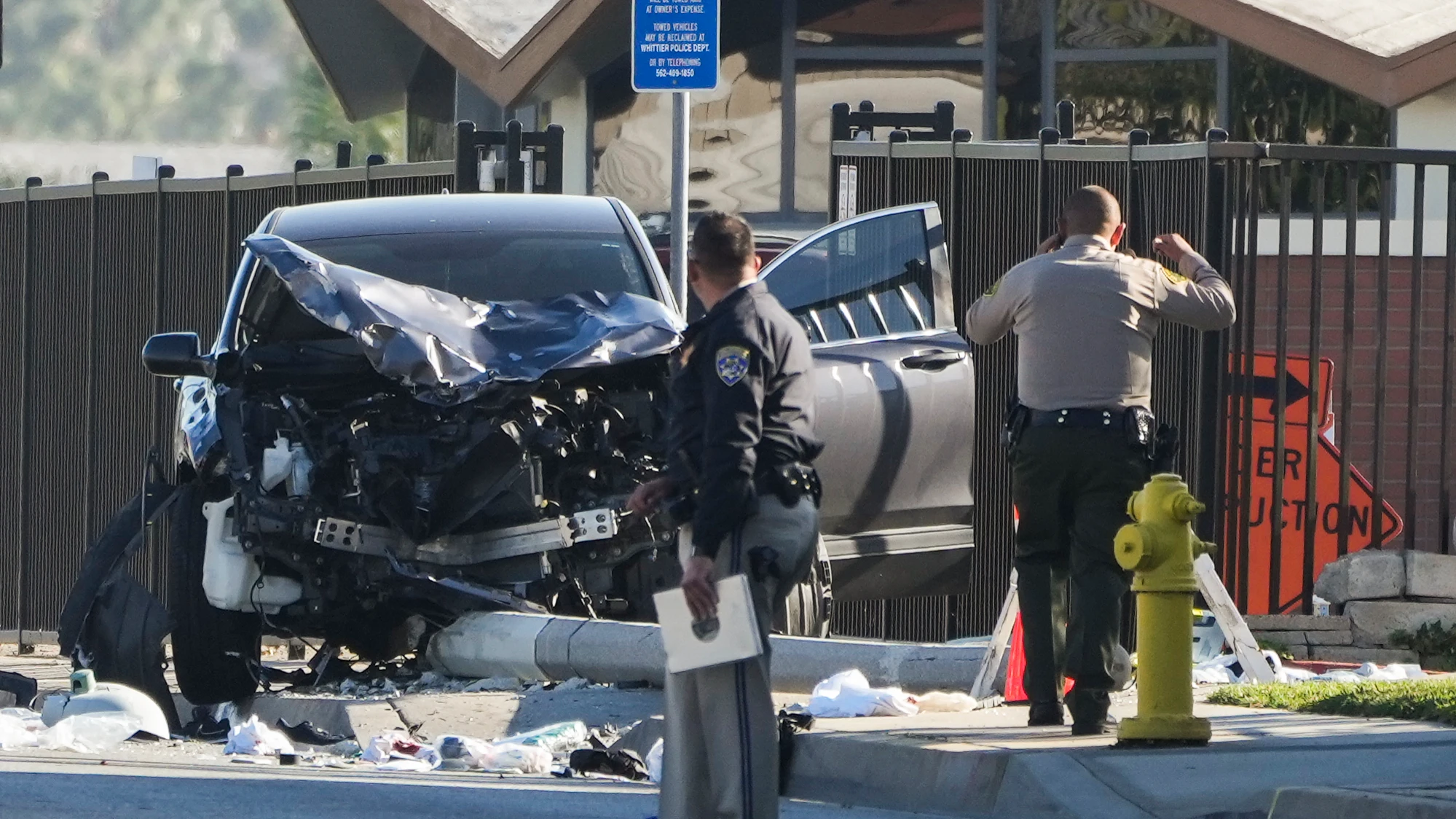 El vehículo responsable del atropello masivo en Los Angeles