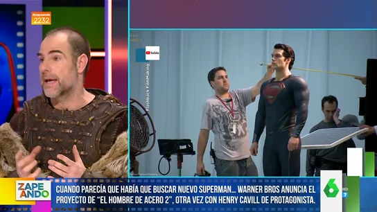 Alberto Rey desvela los cambios del traje de Superman de Henry Calvill: "Los calzoncillos van por dentro y con cremallera" Alberto Rey desvela los cambios del traje de Superman de Henry Calvill: "Los calzoncillos van por dentro y con cremallera"