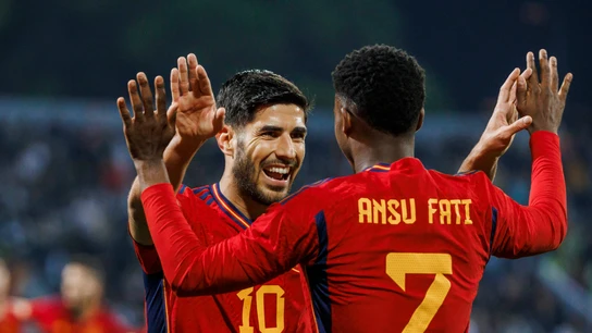 Marco Asensio y Ansu Fati Marco Asensio y Ansu Fati