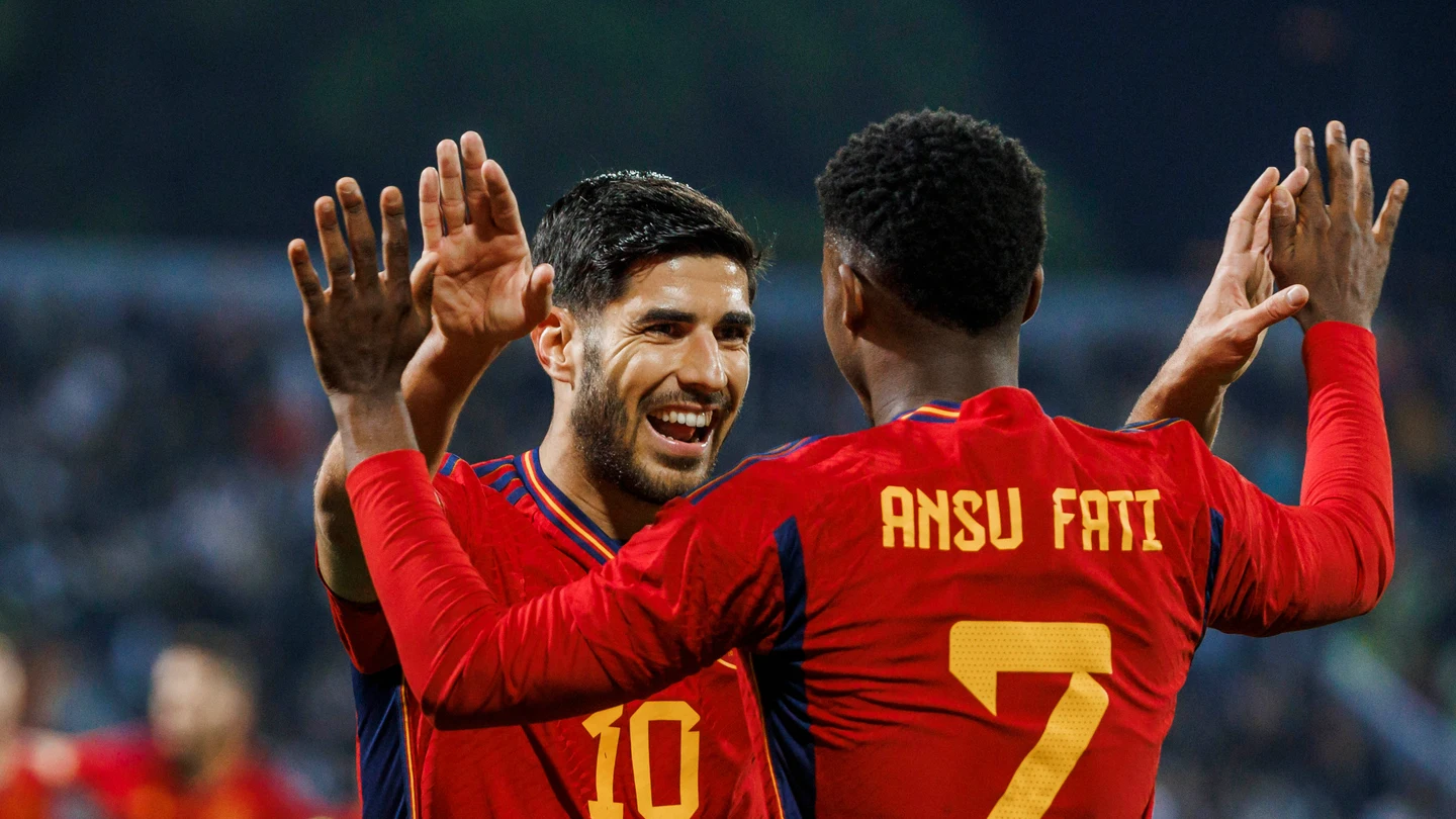 Marco Asensio y Ansu Fati Marco Asensio y Ansu Fati