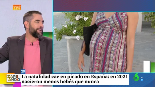 "Ortega Cano no da para todos": la reacción de Dani Mateo al enterarse de la caída de natalidad en España "Ortega Cano no da para todos": la reacción de Dani Mateo al enterarse de la caída de natalidad en España