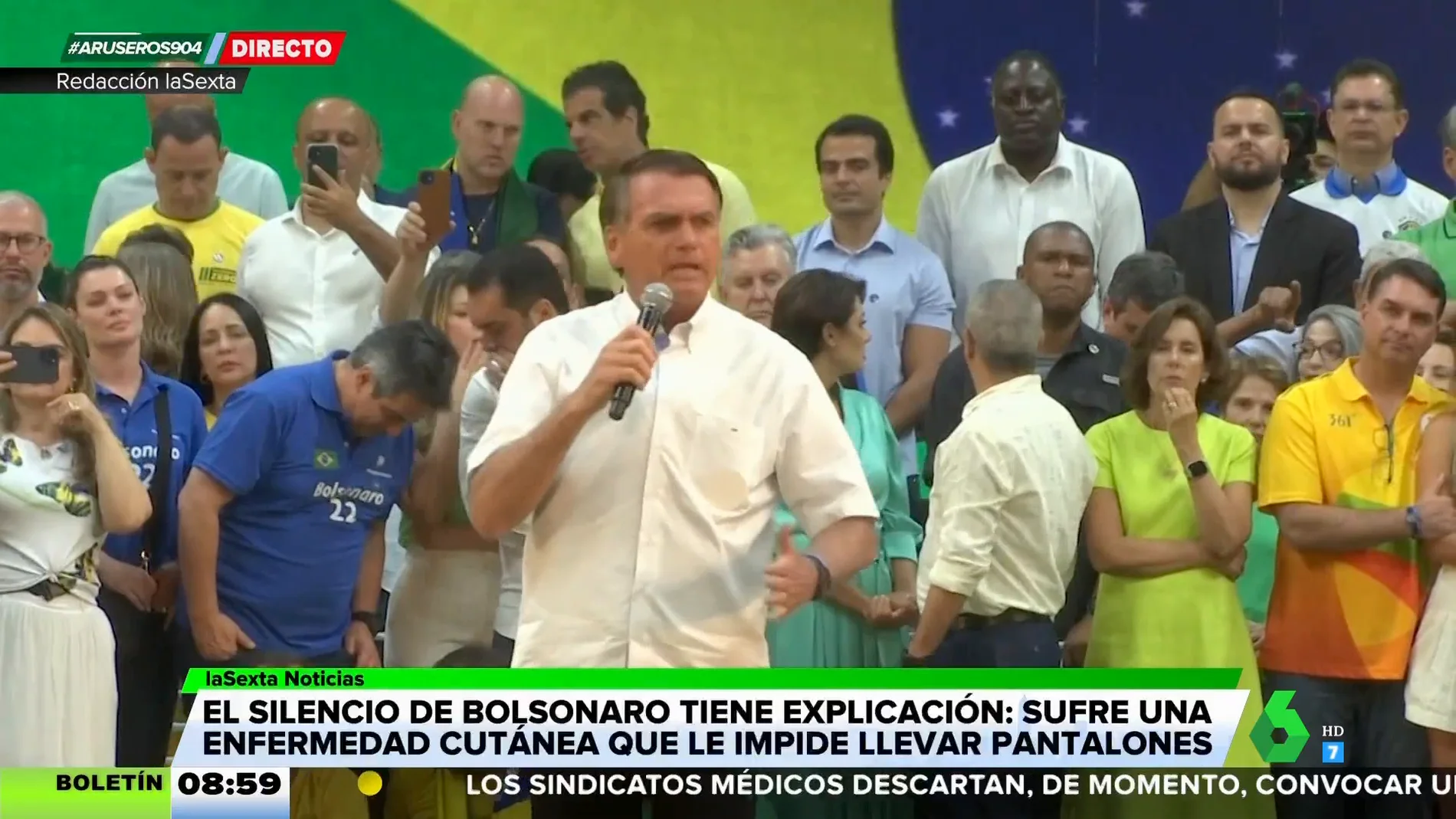 La enfermedad por la que Bolsonaro no tiene vida pública desde las elecciones 