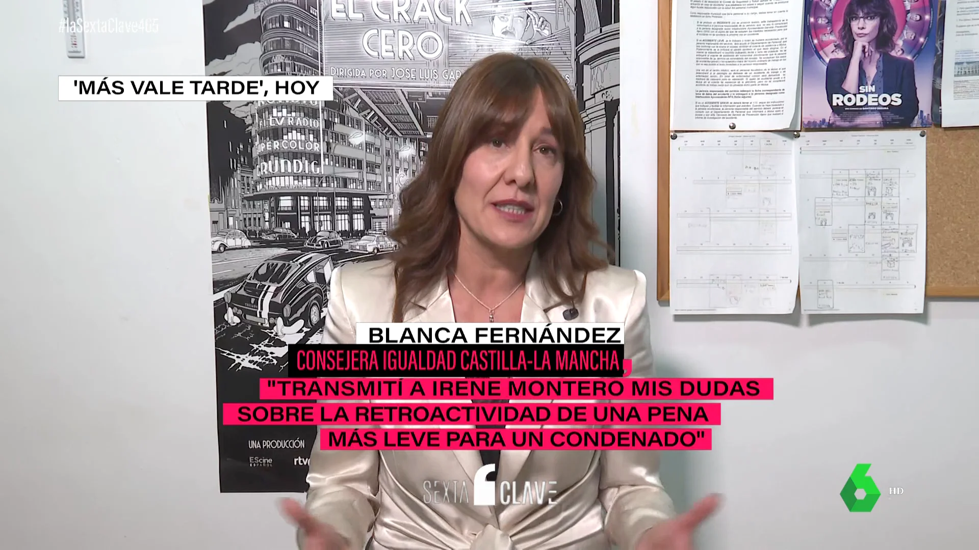 El documento que envió la consejera de Igualdad a Montero avisaba de que las penas mínimas por violación se rebajarían de 6 a 4 años