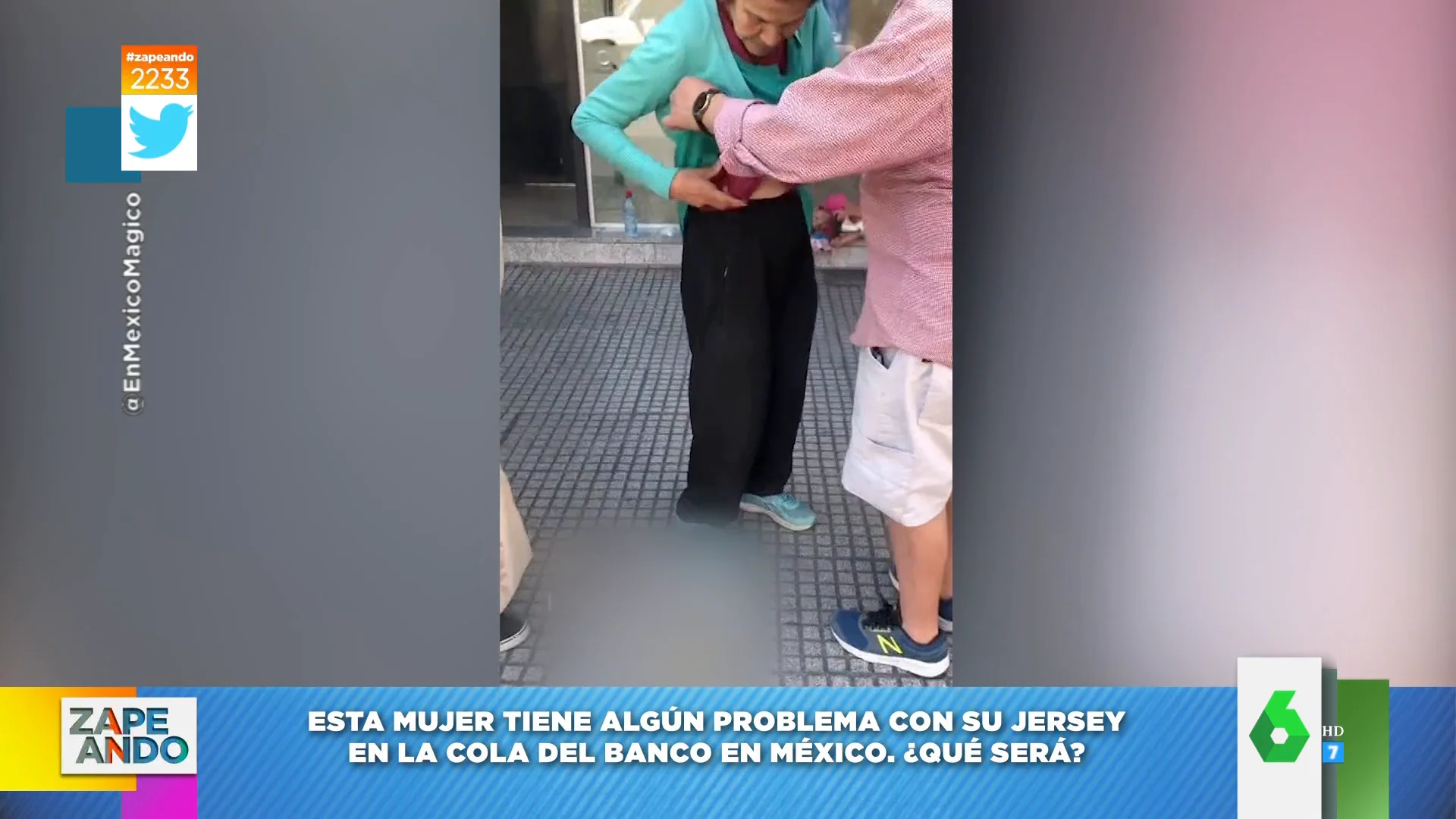 Vídeo viral de una rata saliendo de la camiseta de una mujer en México