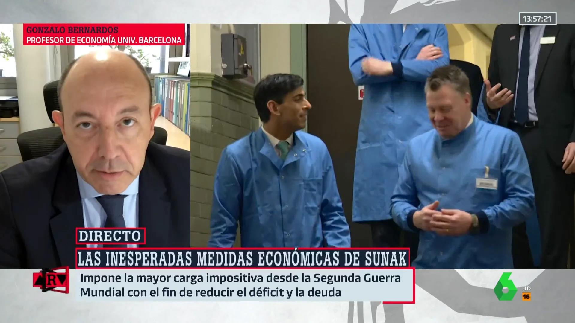 ¿Corre riesgo España de una recesión como Reino Unido? La respuesta del economista Gonzalo Bernardos