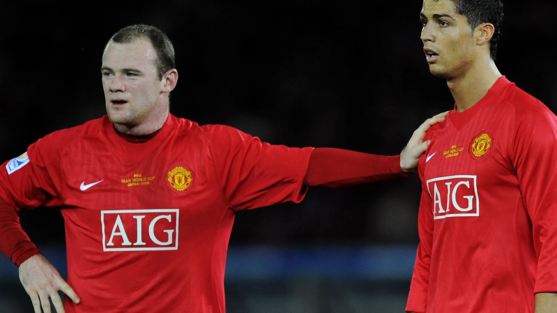 Rooney, con Cristiano