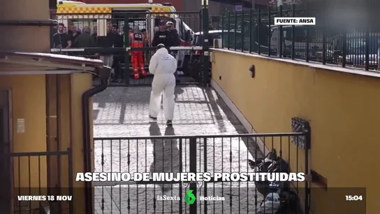 Un posible asesino en serie causa conmoción en Roma tras la muerte violenta de tres mujeres Un posible asesino en serie causa conmoción en Roma tras la muerte violenta de tres mujeres