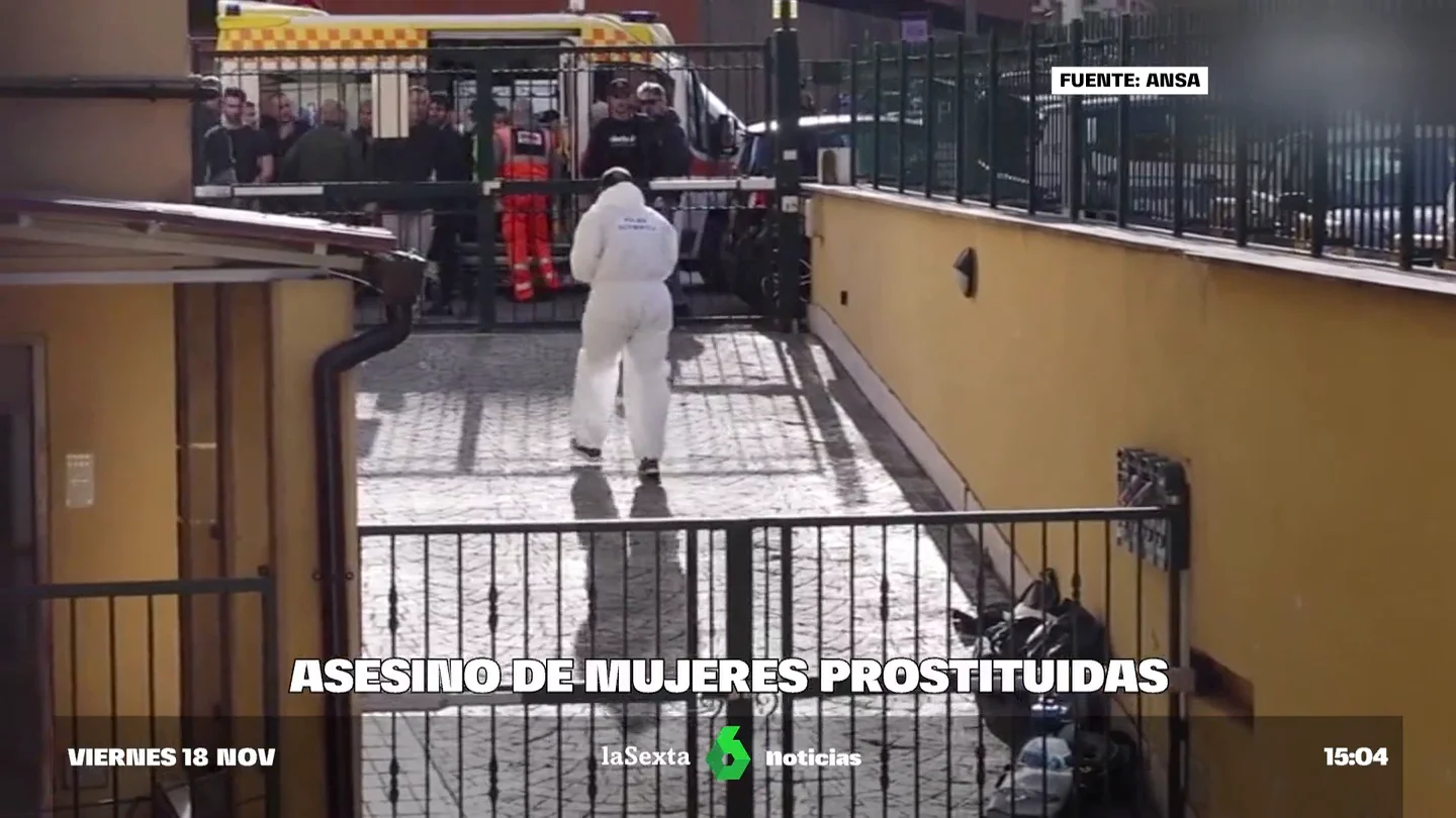 Un posible asesino en serie causa conmoción en Roma tras la muerte violenta de tres mujeres Un posible asesino en serie causa conmoción en Roma tras la muerte violenta de tres mujeres