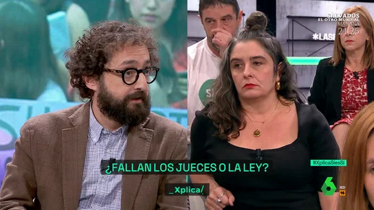 El rifirrafe entre Irantzu Varela y Joaquín Manso tras decir que la ley del 'sí es sí' "busca colocar un eslogan" El rifirrafe entre Irantzu Varela y Joaquín Manso tras decir que la ley del 'sí es sí' "busca colocar un eslogan"