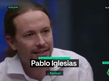 &quot;Son como drogadictos que necesitan presencia pública&quot;: las declaraciones de Pablo Iglesias en 2015
