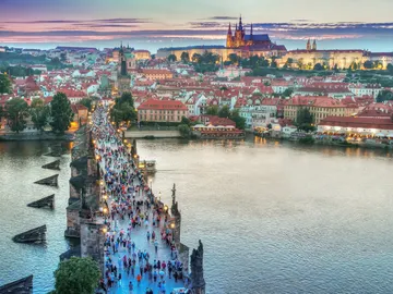 Puente de Carlos en Praga Puente de Carlos en Praga