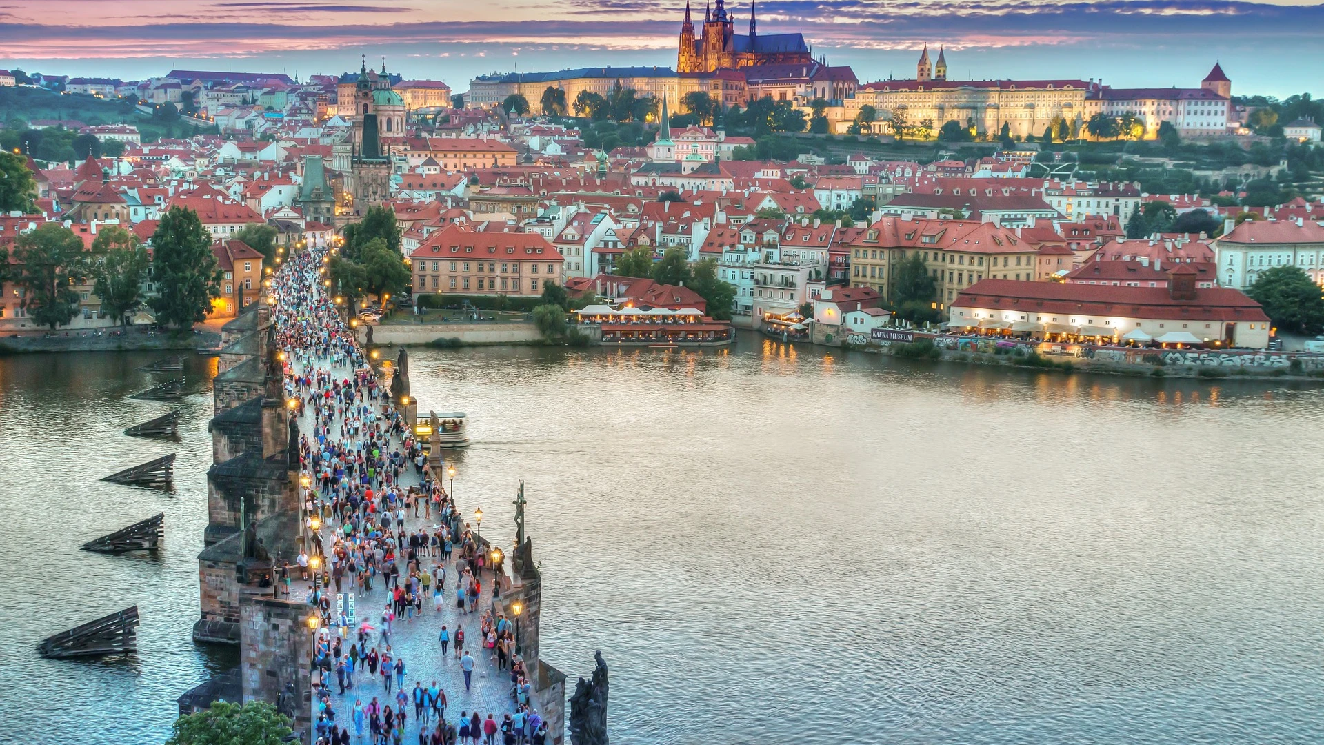 Puente de Carlos en Praga
